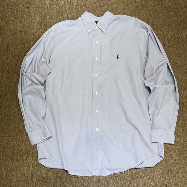 (M) POLO 폴로 랄프로렌 체크 셔츠 블레이크