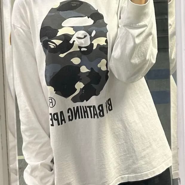 베이프 롱슬리브 L