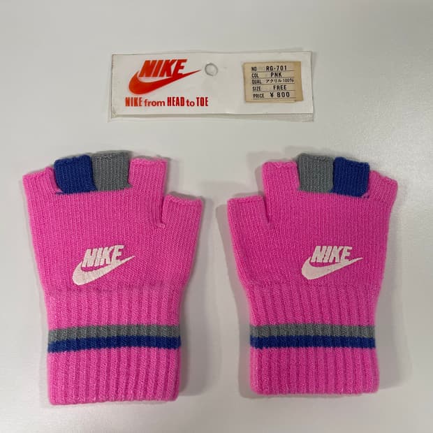 나이키 90s 올드 빈티지 오픈 핑거 장갑 1번 NIKE OLD 1990