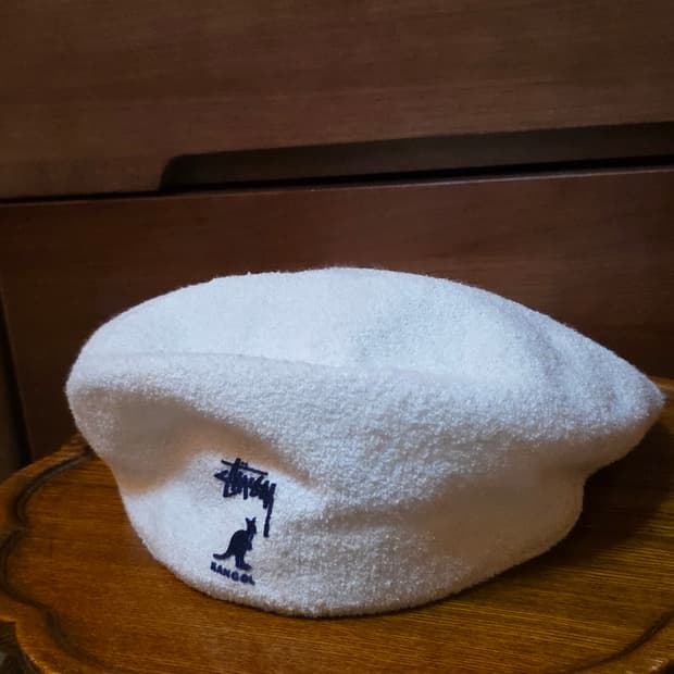 캉골 스투시 헌팅캡 베레모 L