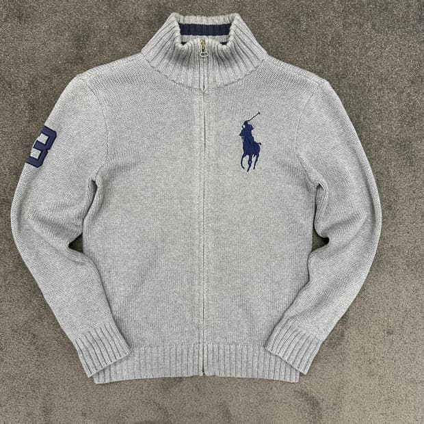 폴로 랄프로렌 키즈 니트 집업 L(14-16) 여성S