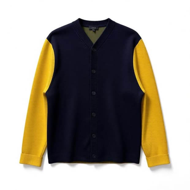 COS Two-tone cardigan L