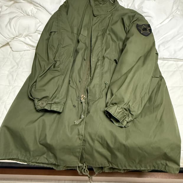 m65 피쉬테일 개파카 오리지널 m