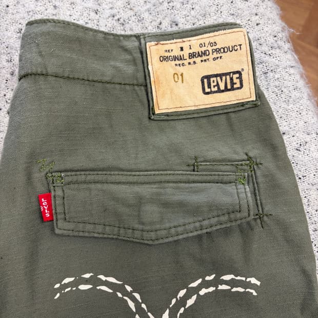 N125. 리바이스 팬츠 바지