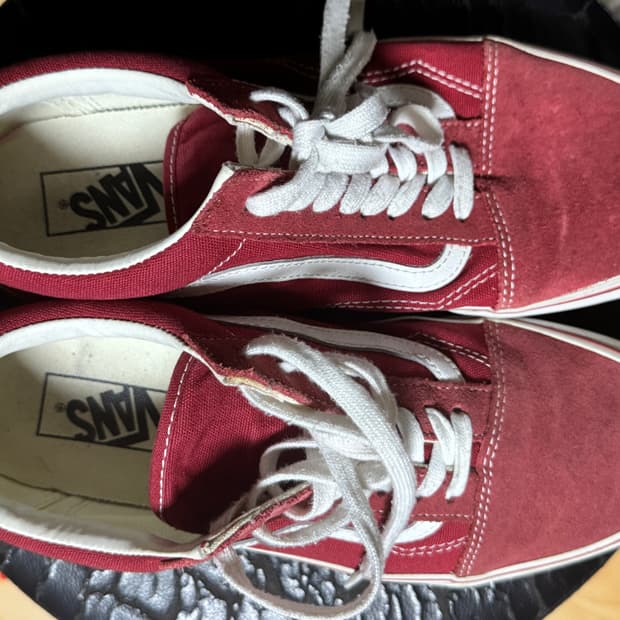 반스 올드스쿨 버건디 280mm