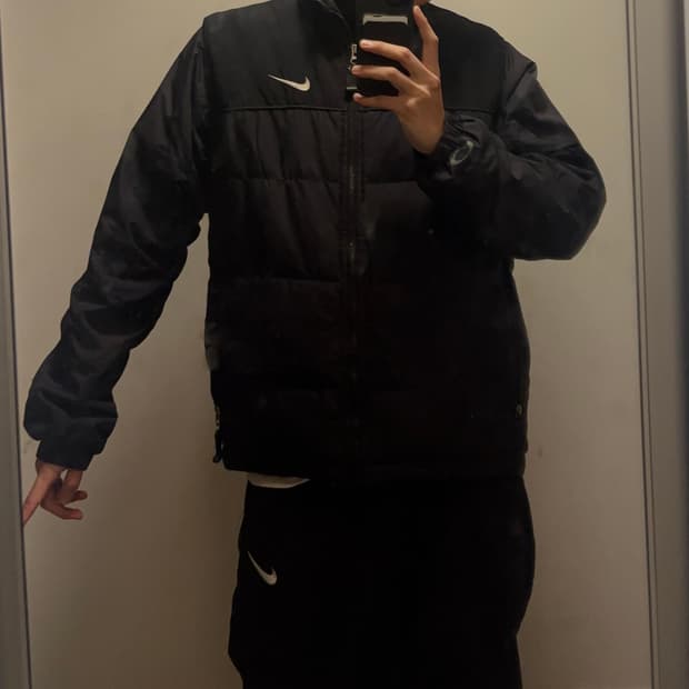 나이키 acg 조끼패딩
