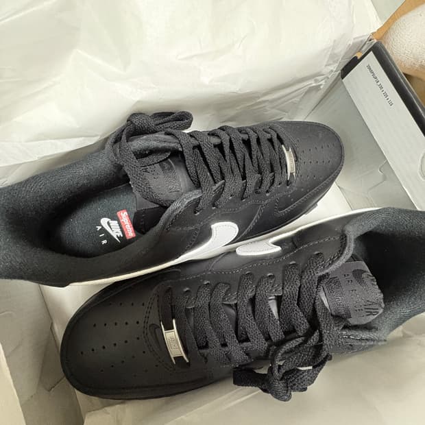 슈프림 포스 블랙 