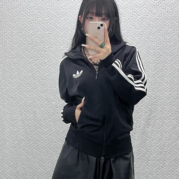 아디다스 올드스쿨 00's 파이어버드 져지 집업 90 C10027