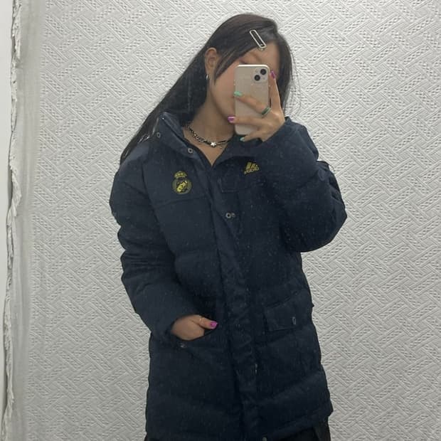 아디다스 07-08 레알마드리드 덕다운 패딩 점퍼 100 C06736