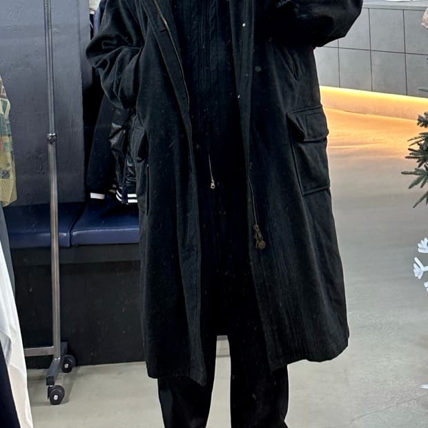 팀버랜드 울 코트