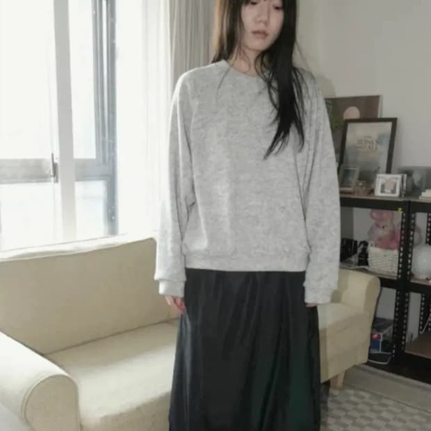 에프터먼데이 warm terry mtm (gray