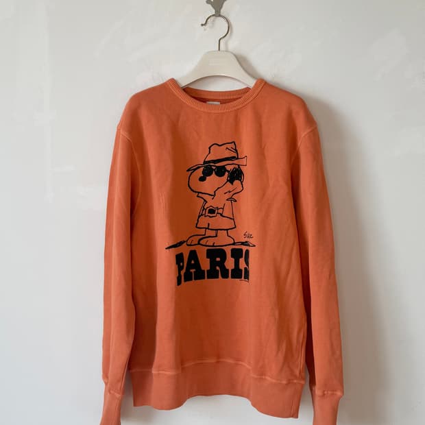 TSPTR 스누피 PARIS 맨투맨