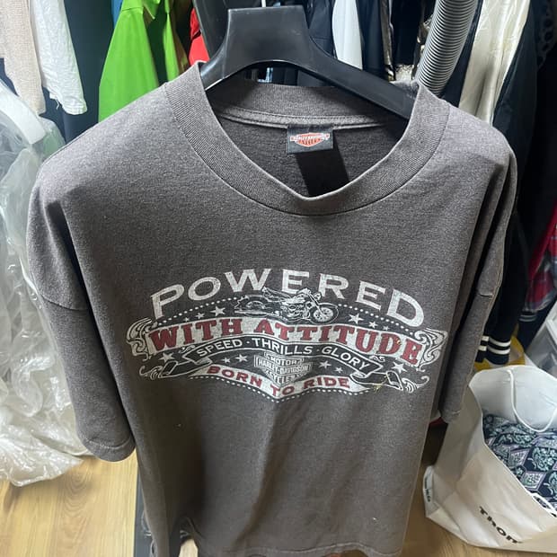 Harley Davidson 빈티지 반팔