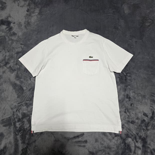 (XL)라코스테 포켓 반팔 티셔츠