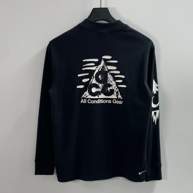 나이키 보이즈 ACG 롱슬리브 긴팔 와플티 (on.875)