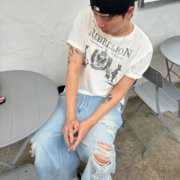 오더아카이브 버뮤다팬츠