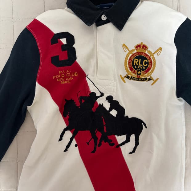 폴로랄프로렌 럭비셔츠