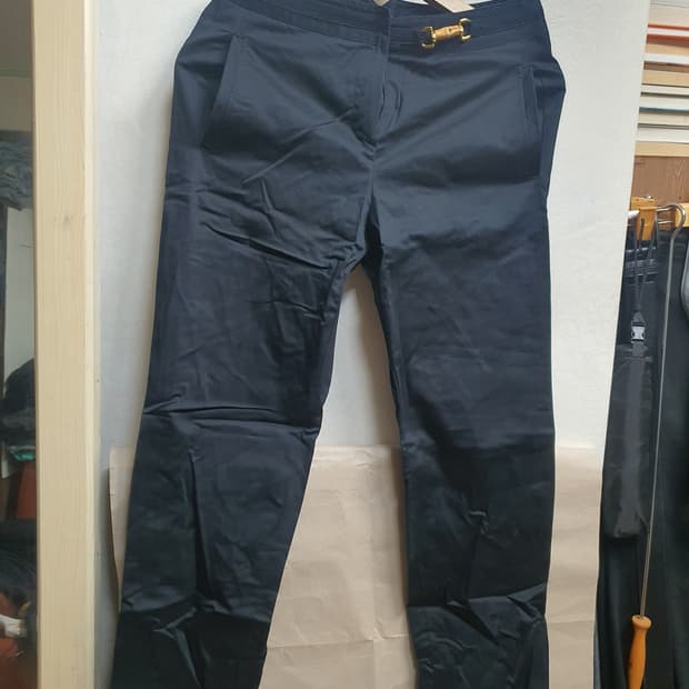 여성 유니크 블랙 팬츠 26