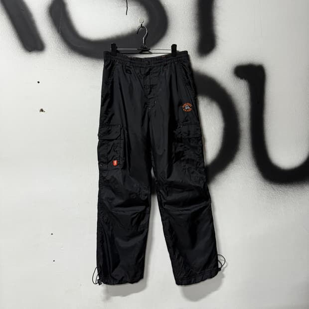 VTG 빈티지 원포인트 나일론 스트링 밴딩 카고 팬츠