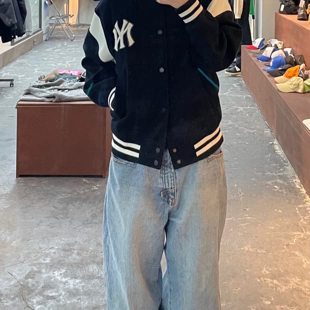 MLB 뉴욕 양키스 바시티 자켓 H923