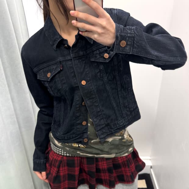 리바이스 진청 데님자켓
