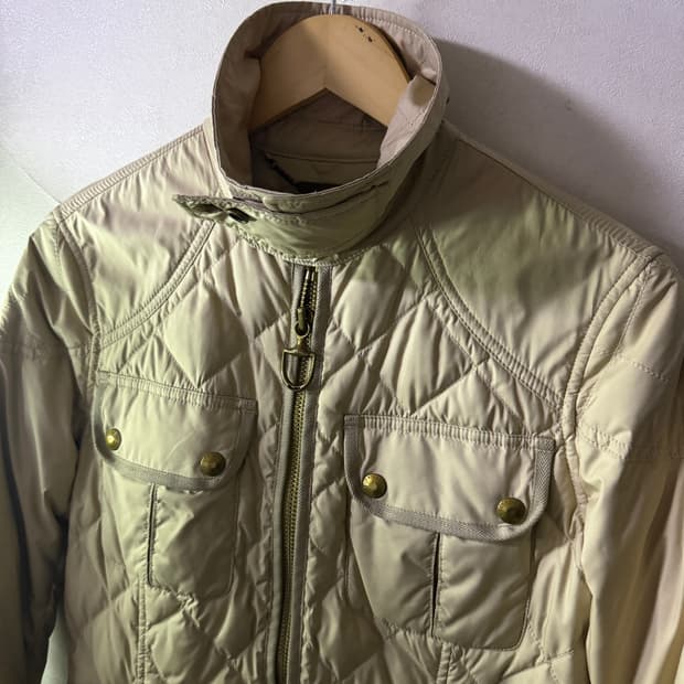 랄프로렌 여성 퀄팅 점퍼 베이지 M (여성 55정도)