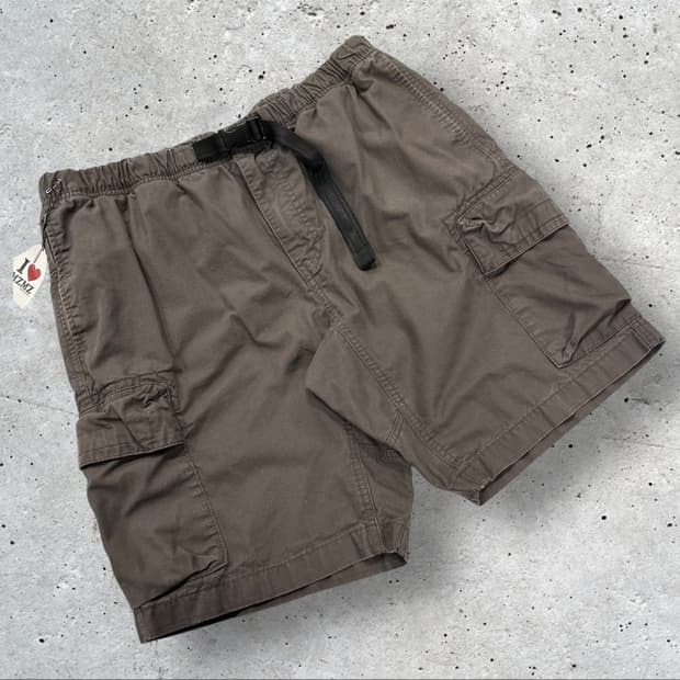 [XL] 디키즈 카키색 카고 반바지 벨트 반바지 A996