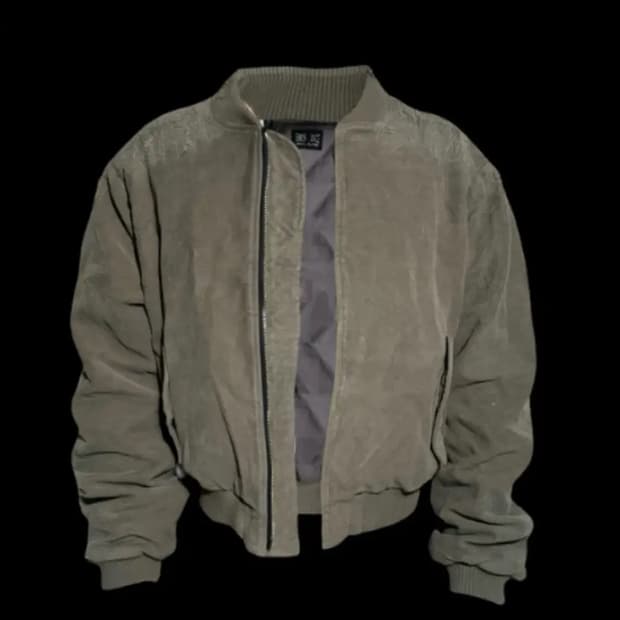 에모스탠스클럽 몰스킨 봄버 