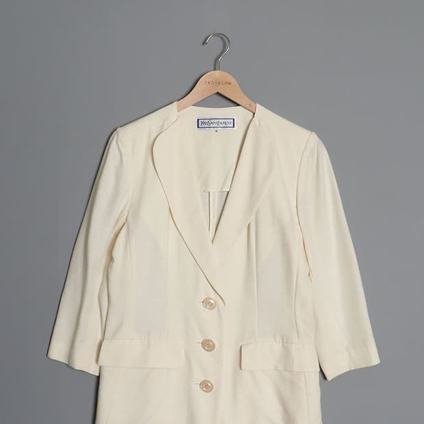 YVES SATINT LAURENT Rayon Blazer
