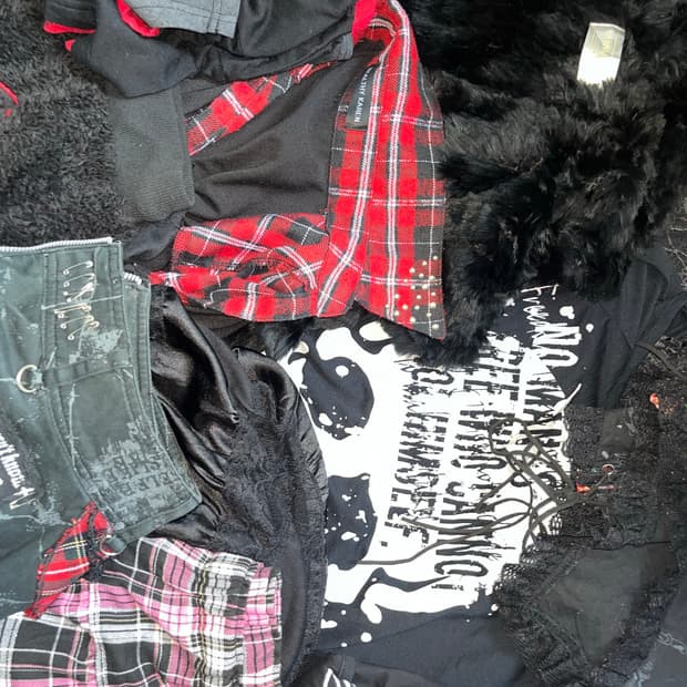 펑크 의류 일괄 처분