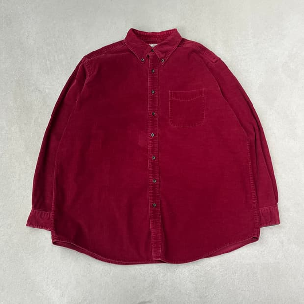 엘엘빈 코듀로이셔츠 s09549