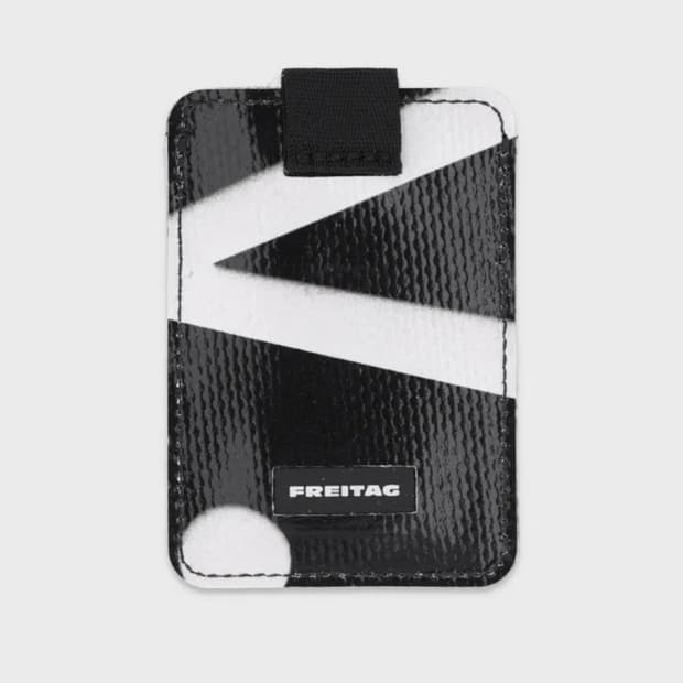 [새상품] 프라이탁 희귀 유광 검흰 저스틴 #freitag