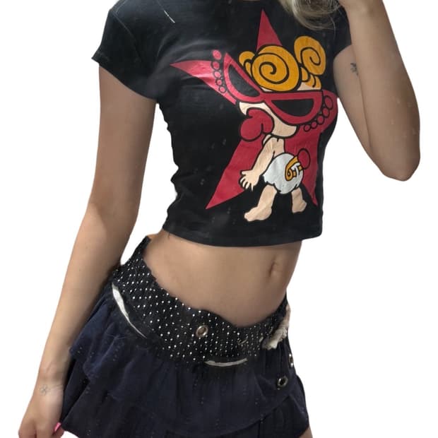 히스테릭 글래머 미니 t shirt
