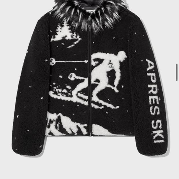 오픈와이와이 SKIING FLEECE HOODIE JACKET