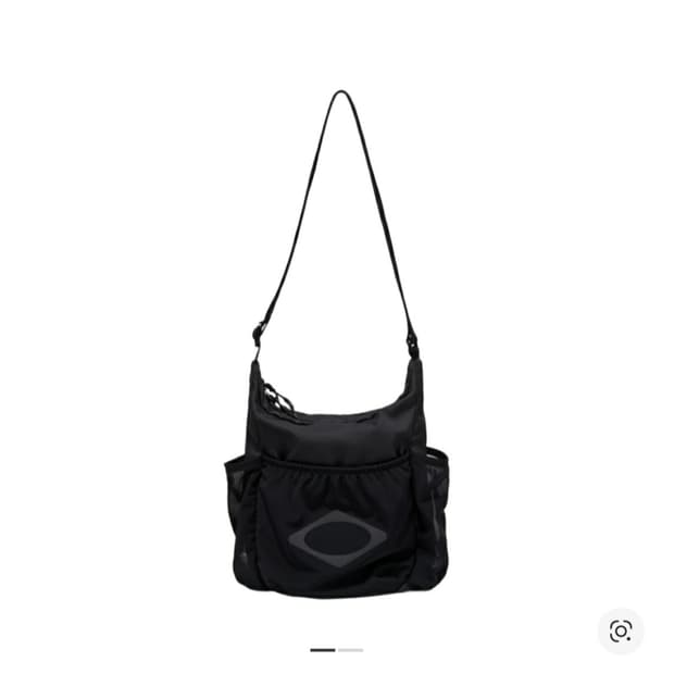 미스치프 메쉬 포켓 크로스백