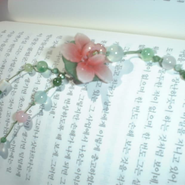 연꽃 스트랩 키링