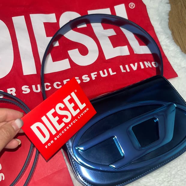 Diesel 1DR 숄더백 블루