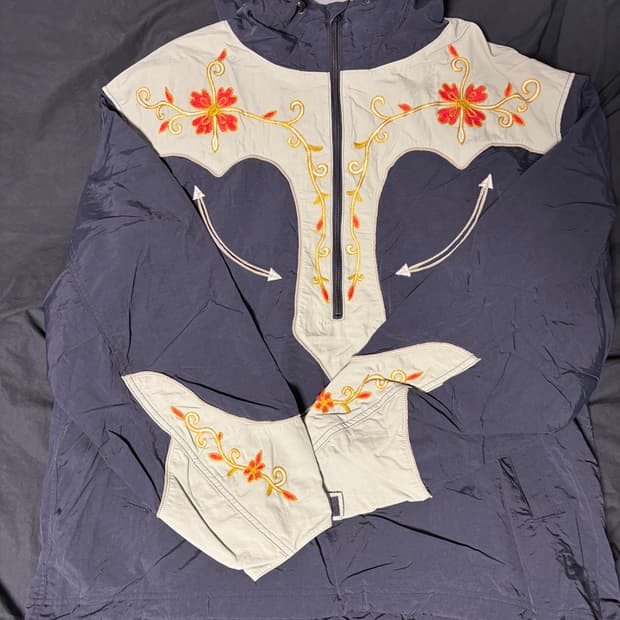 캐피탈 플라워 아노락 블랙민트