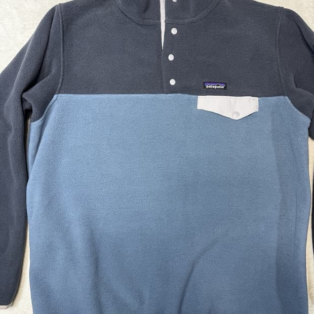 10s 파타고니아 신칠라 스냅-T 네이비/블루
