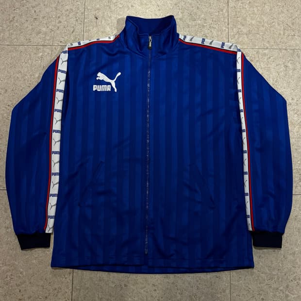 Puma 퓨마 사이드 라인 져지 트랙탑