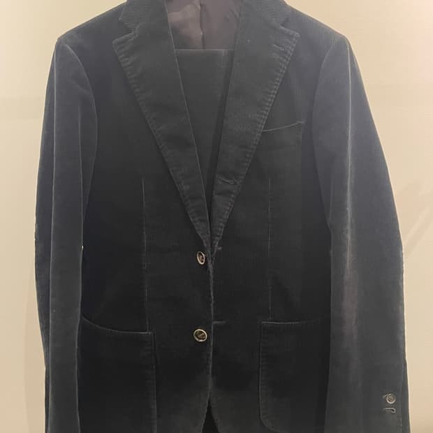링자켓(RING JACKET) 딥다크네이비 코듀로이 셋업(46)
