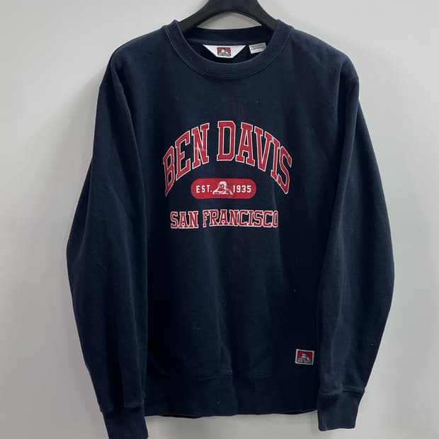 벤데이비스 프린팅 라운드 맨투맨 (on.735)