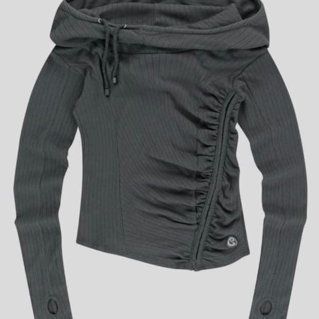 코이세이오 SHIRRING HOOK HOODIE