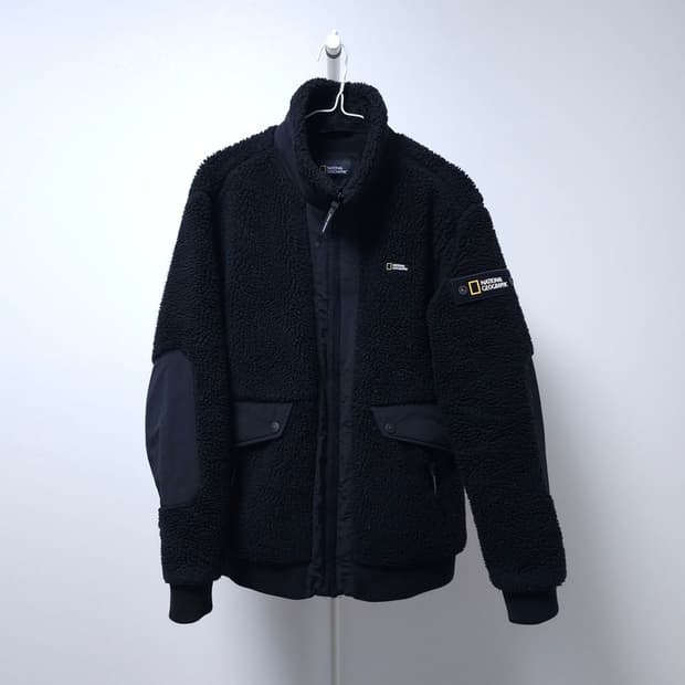 내셔널지오그래픽 양털 후리스 L