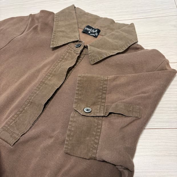 MHL 마가렛호웰 폴로 티셔츠 브라운