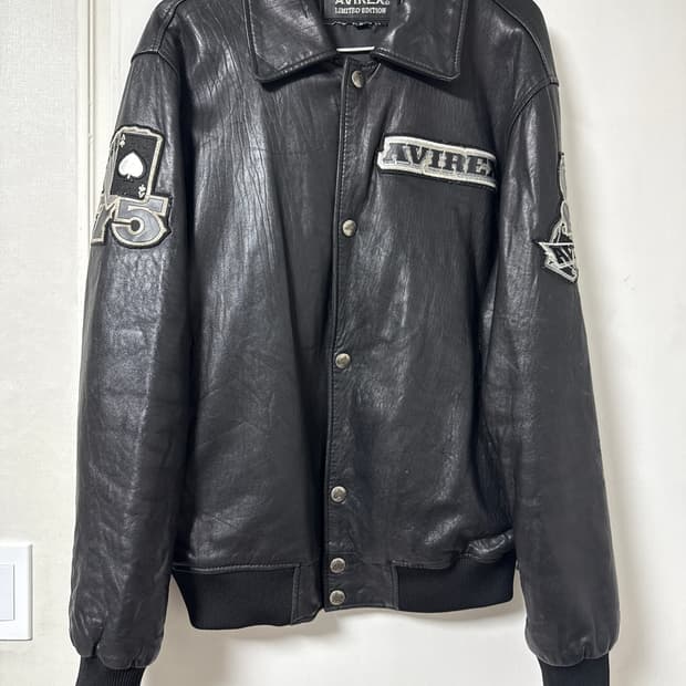 아비렉스 양가죽 리미티드에디션 레더자켓
