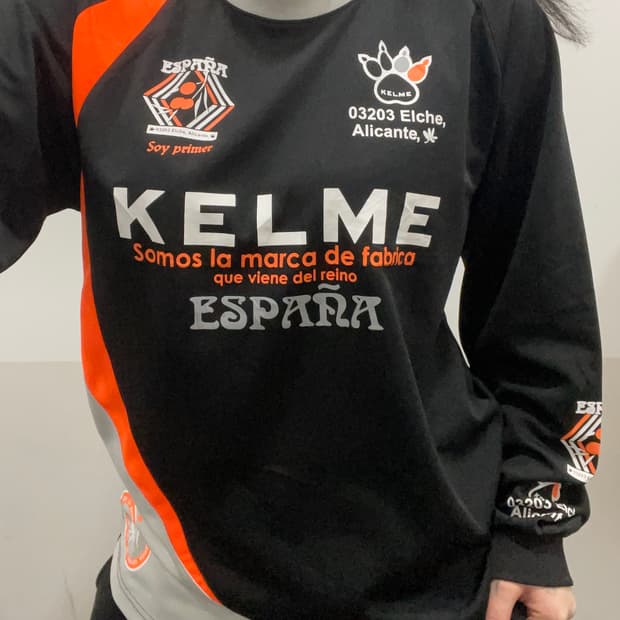 KELME 켈미 빅로고 블록코어 긴팔 져지 롱슬리브