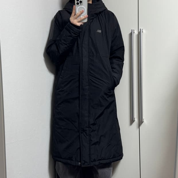 뉴발란스 벤치 코트 롱패딩