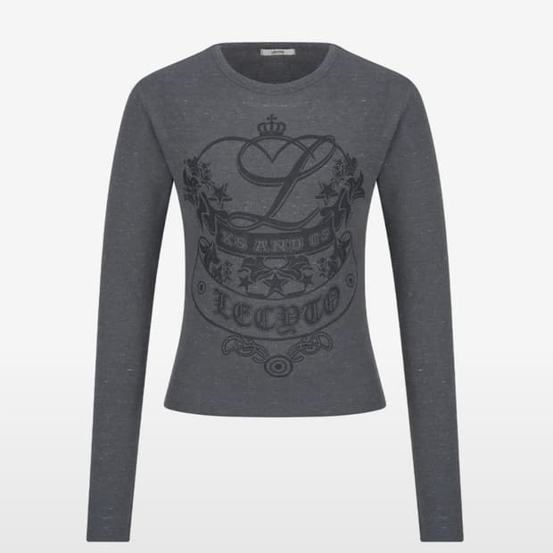 레씨토 lecyto 롱슬리브 티셔츠 Hunter Blade Waffle