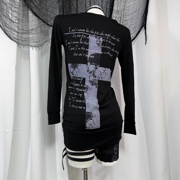 punk long knit
